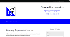 Desktop Screenshot of gatewayreps.net